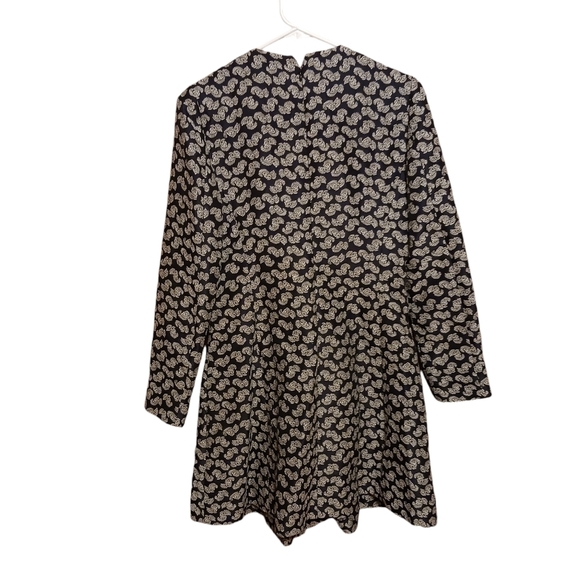 Stella McCartney Damask Jacquard Long Sleeved Dress Ladies 38 Floral Luxury - Picture 2 of 8